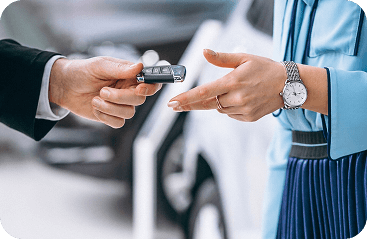 Выдача автомобиля